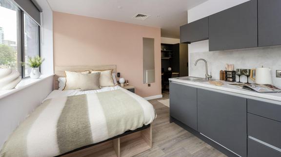 1 bedroom student apartment in City Centre, Leeds