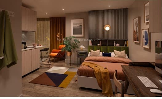 1 bedroom student apartment in Kingston upon Thames, Surrey