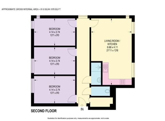 3 bedroom student apartment in Broomhill, Sheffield