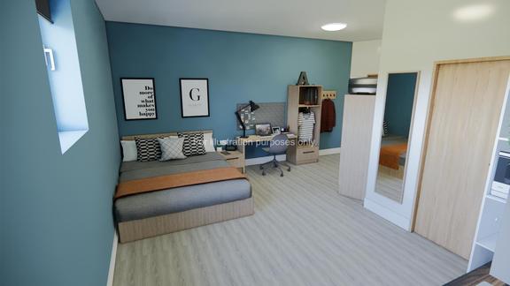 2 bedroom student apartment in City Centre, Glasgow