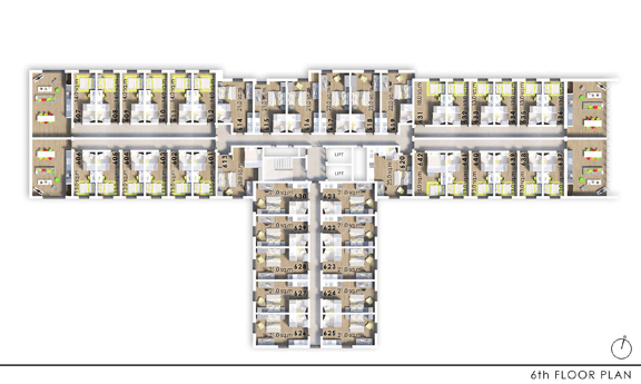 6 bedroom student apartment in City Centre, Liverpool