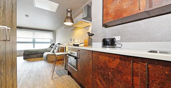 1 bedroom student apartment in Central, Dundee