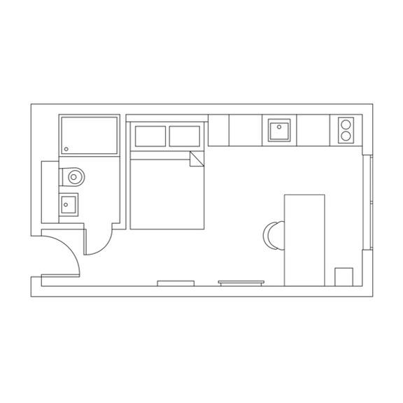 1 bedroom student apartment in Selly Oak, Birmingham