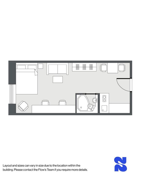 1 bedroom student apartment in City Centre, Coventry