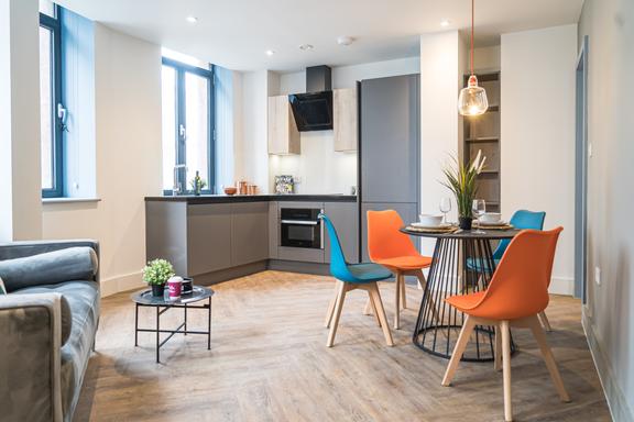 2 bedroom student apartment in Salford, Manchester