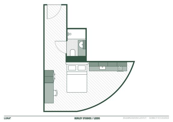 1 bedroom student apartment in Woodhouse, Leeds