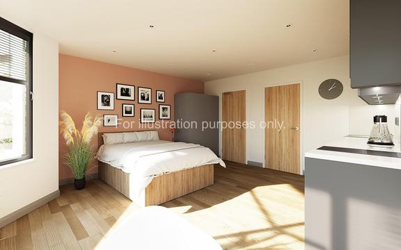 1 bedroom student apartment in City Centre, Leeds
