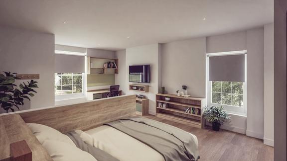 2 bedroom student apartment in Edgbaston, Birmingham
