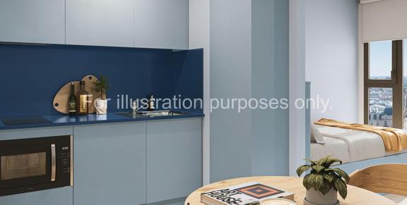 1 bedroom student apartment in City Centre, Glasgow