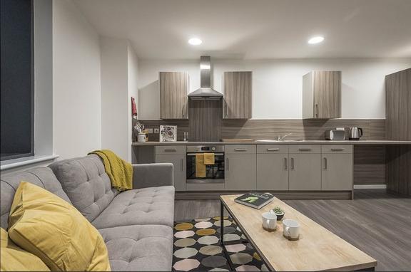 2 bedroom student apartment in City Centre, Sheffield