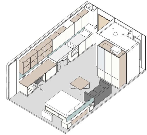 1 bedroom student apartment in City Centre, Sheffield
