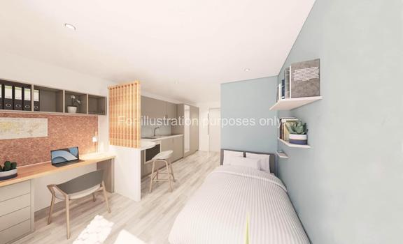 1 bedroom student apartment in Rusholme, Manchester