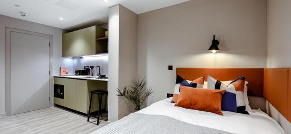 1 bedroom student apartment in New Town, Edinburgh