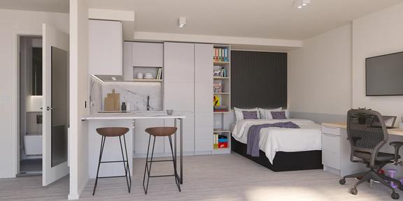 1 bedroom student apartment in City Centre, Birmingham