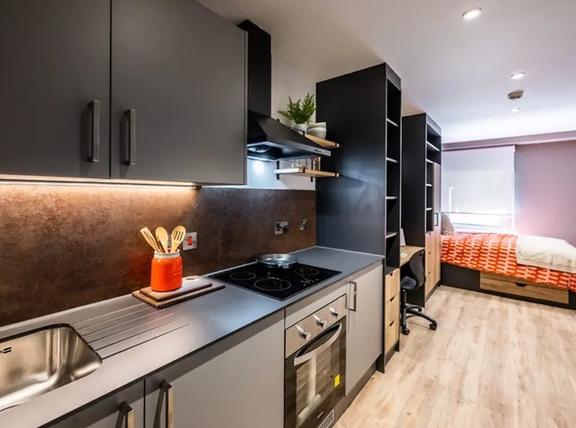 1 bedroom student apartment in Dalry, Edinburgh