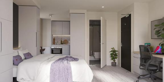 1 bedroom student apartment in City Centre, Birmingham