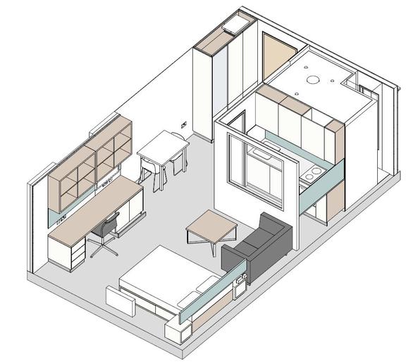 1 bedroom student apartment in City Centre, Sheffield