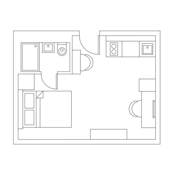 1 bedroom student apartment in Wavertree, Liverpool