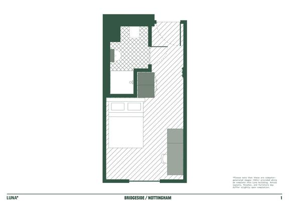 1 bedroom student apartment in Lenton, Nottingham