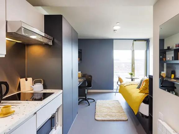1 bedroom student apartment in Hulme, Manchester