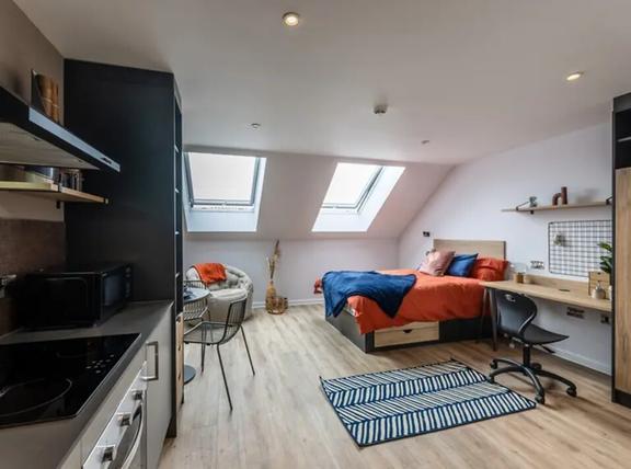 1 bedroom student apartment in Dalry, Edinburgh