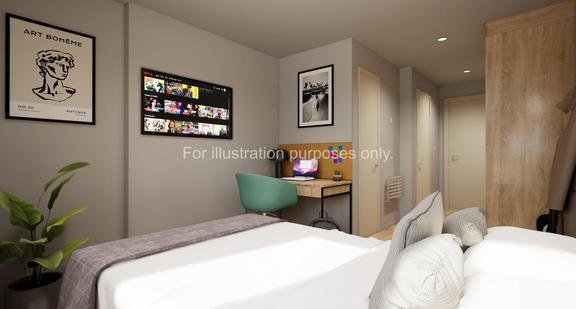 1 bedroom student apartment in Town Centre, Lancaster