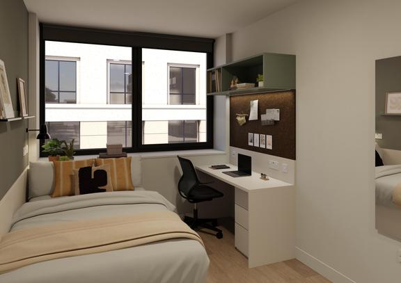 1 bedroom student apartment in Harborne, Birmingham