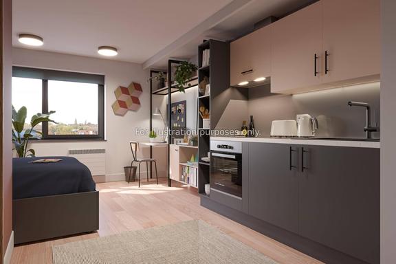 1 bedroom student apartment in City Centre, Nottingham