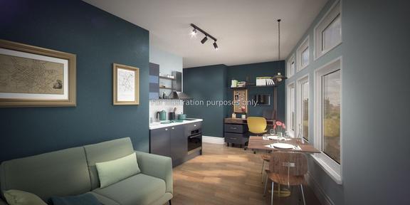 1 bedroom student apartment in City Centre, Birmingham