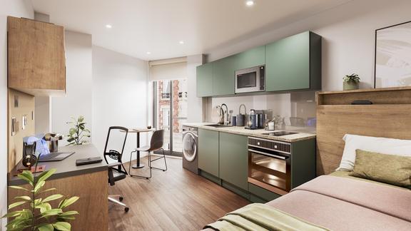 1 bedroom student apartment in Earlsdon, Coventry