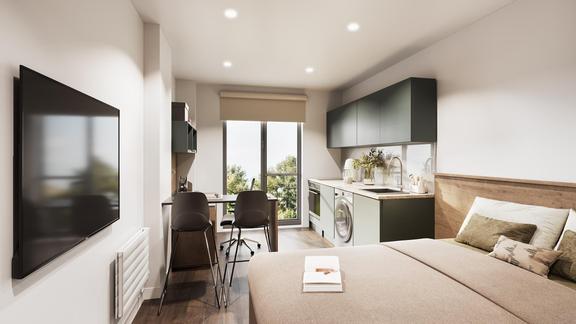 1 bedroom student apartment in Earlsdon, Coventry