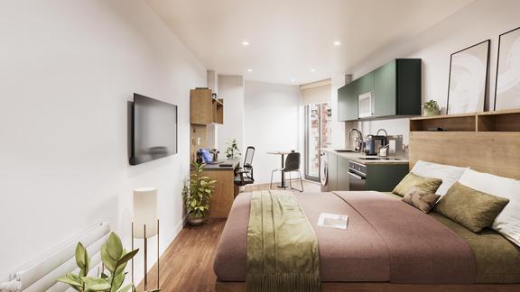 1 bedroom student apartment in Earlsdon, Coventry