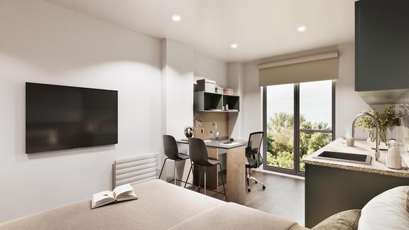 1 bedroom student apartment in Earlsdon, Coventry