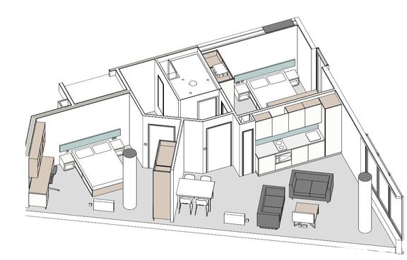 1 bedroom student apartment in City Centre, Sheffield