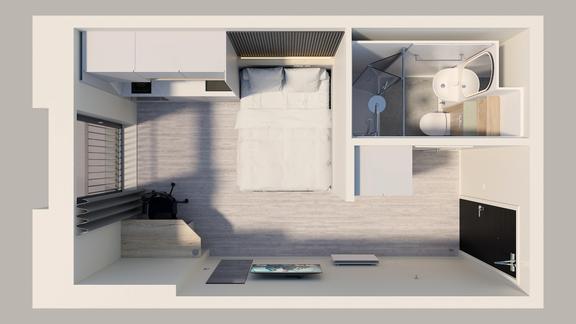 1 bedroom student apartment in Newington, Edinburgh
