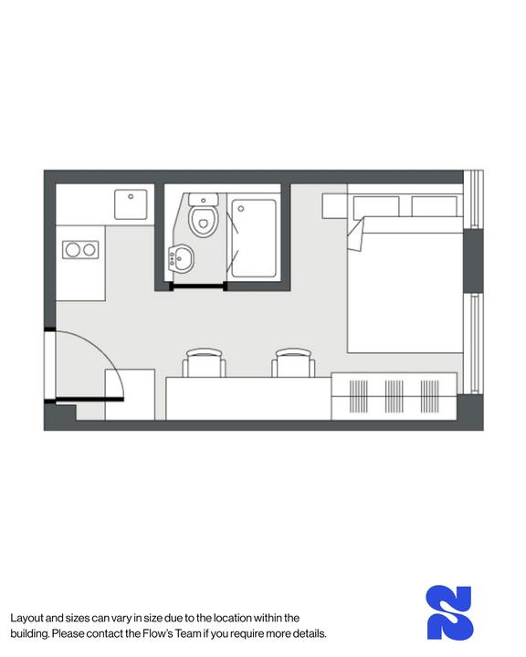 1 bedroom student apartment in City Centre, Sheffield
