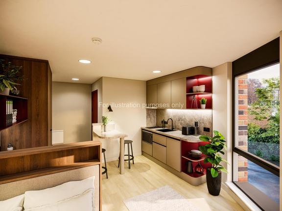 1 bedroom student apartment in City Centre, Glasgow