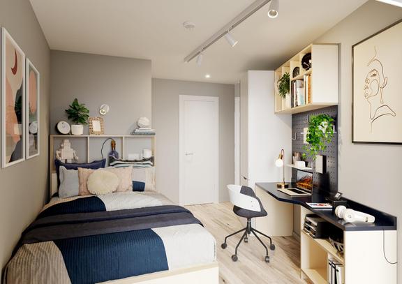 9 bedroom student apartment in Merchiston, Edinburgh