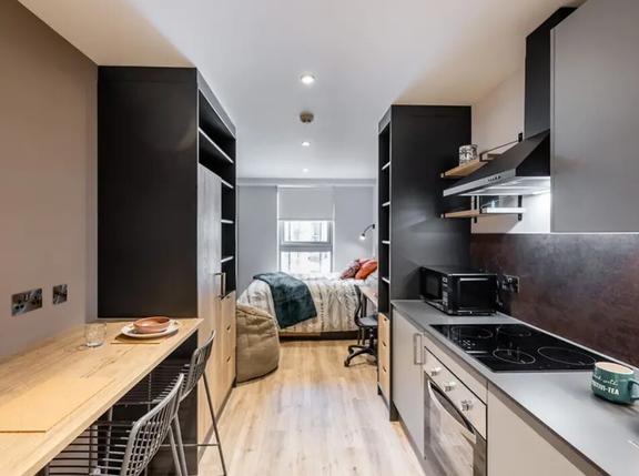 1 bedroom student apartment in Dalry, Edinburgh