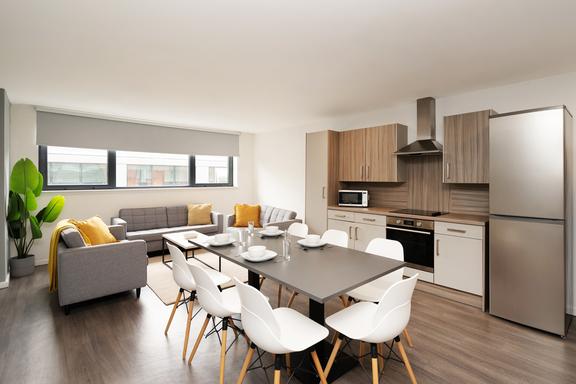 2 bedroom student apartment in City Centre, Sheffield