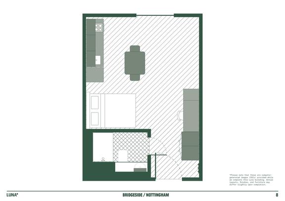 1 bedroom student apartment in Lenton, Nottingham