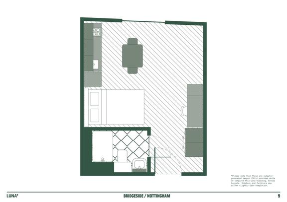1 bedroom student apartment in Lenton, Nottingham