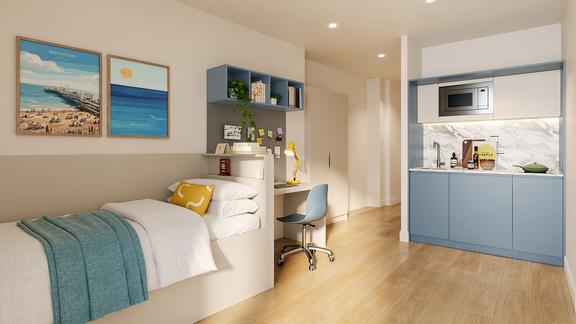 1 bedroom student apartment in City Centre, Brighton