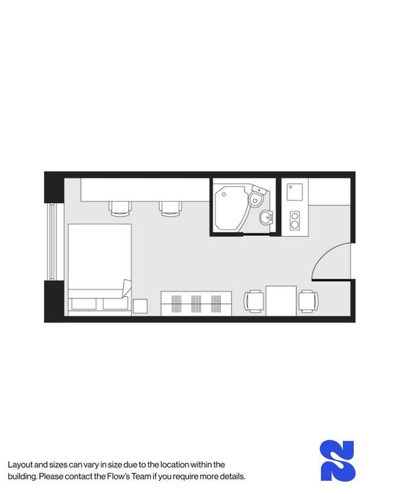 1 bedroom student apartment in City Centre, Coventry