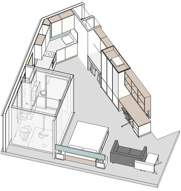 1 bedroom student apartment in City Centre, Sheffield