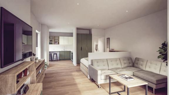 2 bedroom student apartment in Edgbaston, Birmingham