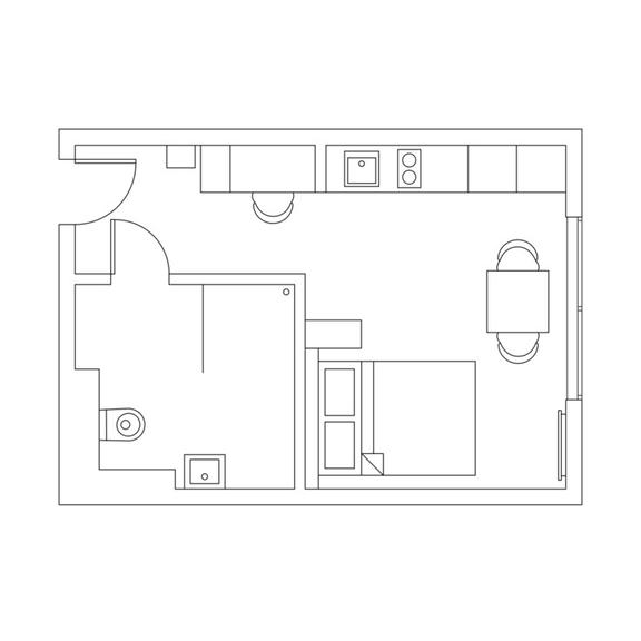 1 bedroom student apartment in Selly Oak, Birmingham