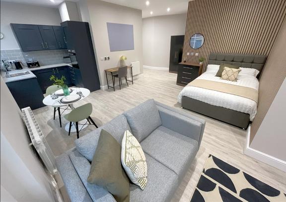 1 bedroom student apartment in City Centre, Leeds