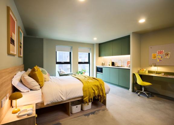 1 bedroom student apartment in City Centre, Leeds