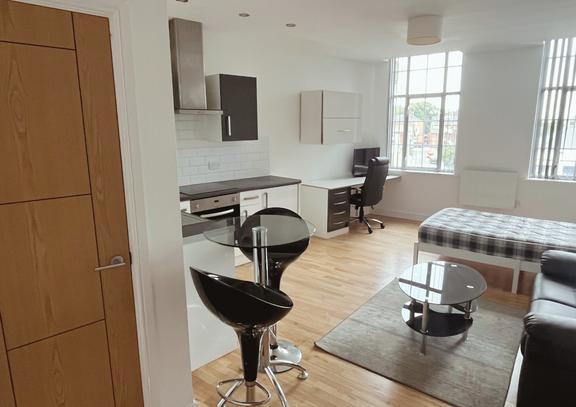 1 bedroom student apartment in City Centre, Leicester